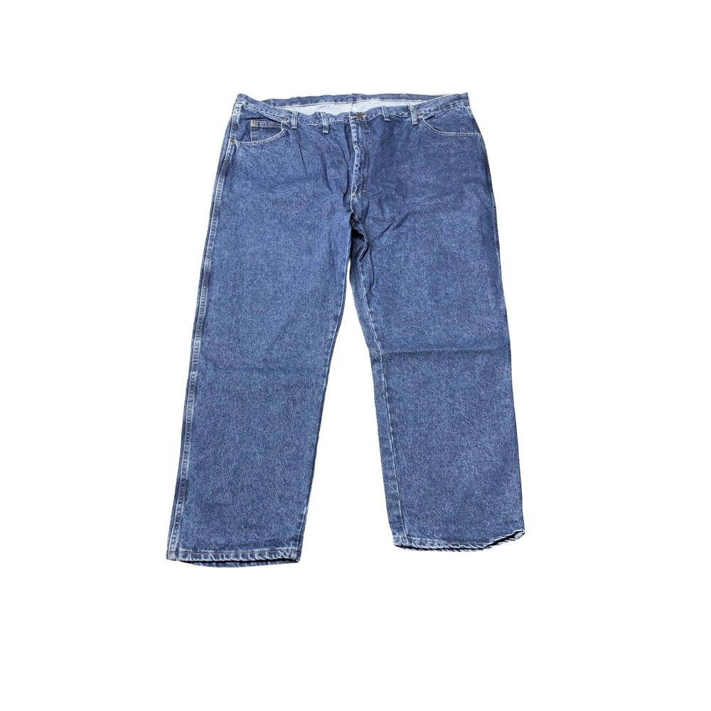 Wrangler Five Star Jeans Mens 50x29 Blue Straight Leg Big & Tall NEW